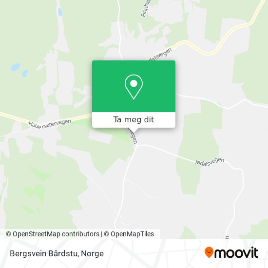 Bergsvein Bårdstu kart