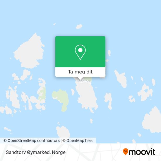 Sandtorv Øymarked kart