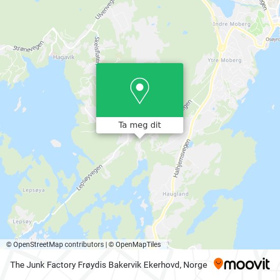 The Junk Factory Frøydis Bakervik Ekerhovd kart