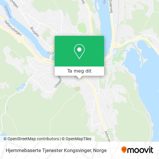 Hjemmebaserte Tjenester Kongsvinger kart