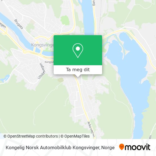 Kongelig Norsk Automobilklub Kongsvinger kart