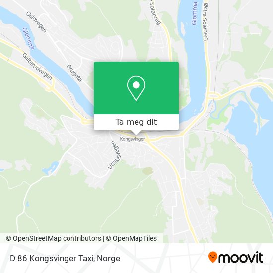 D 86 Kongsvinger Taxi kart