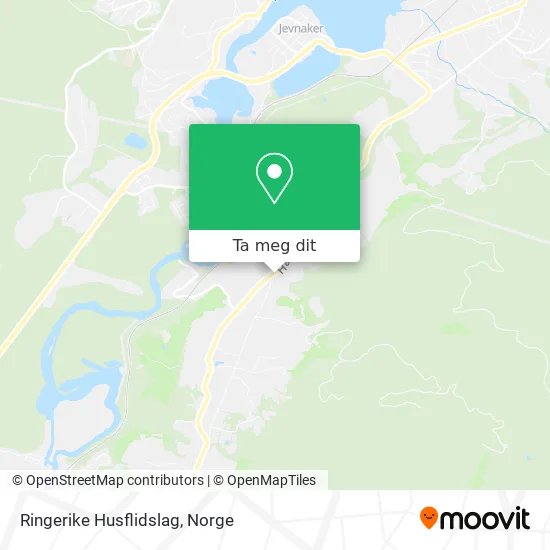 Ringerike Husflidslag kart