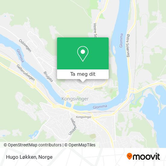 Hugo Løkken kart