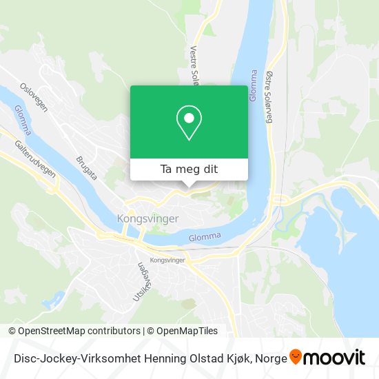 Disc-Jockey-Virksomhet Henning Olstad Kjøk kart