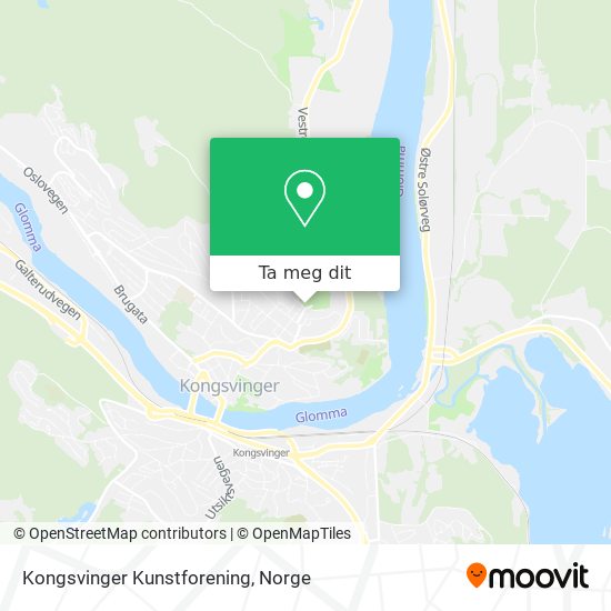 Kongsvinger Kunstforening kart