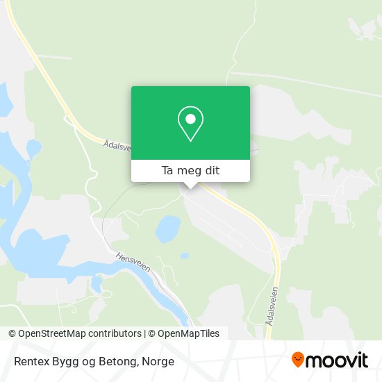 Rentex Bygg og Betong kart