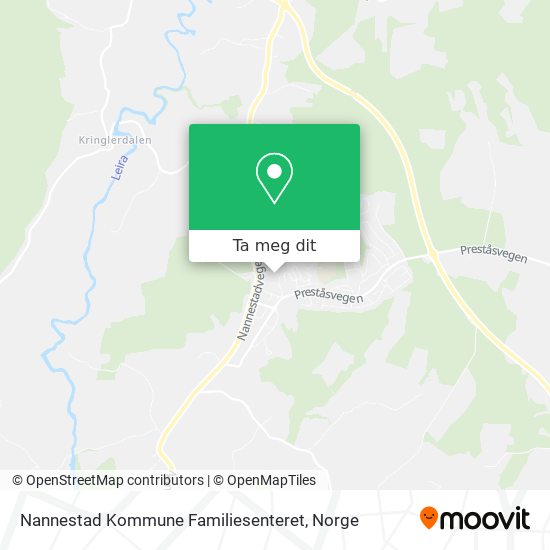 Nannestad Kommune Familiesenteret kart
