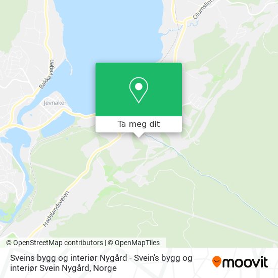 Sveins bygg og interiør Nygård - Svein's bygg og interiør Svein Nygård kart
