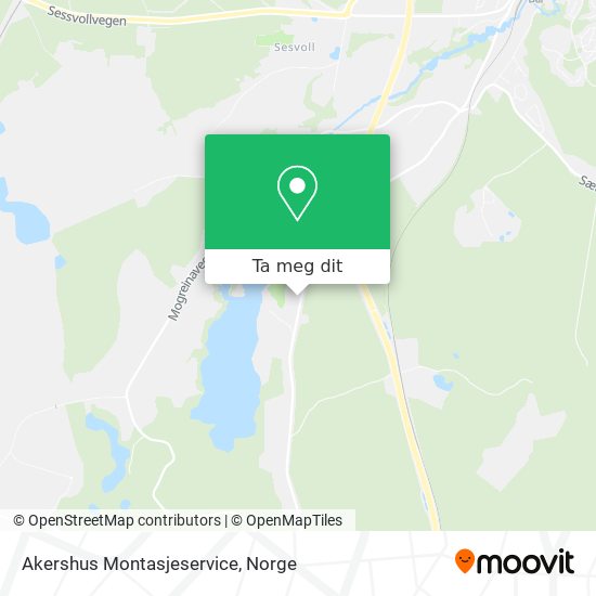 Akershus Montasjeservice kart