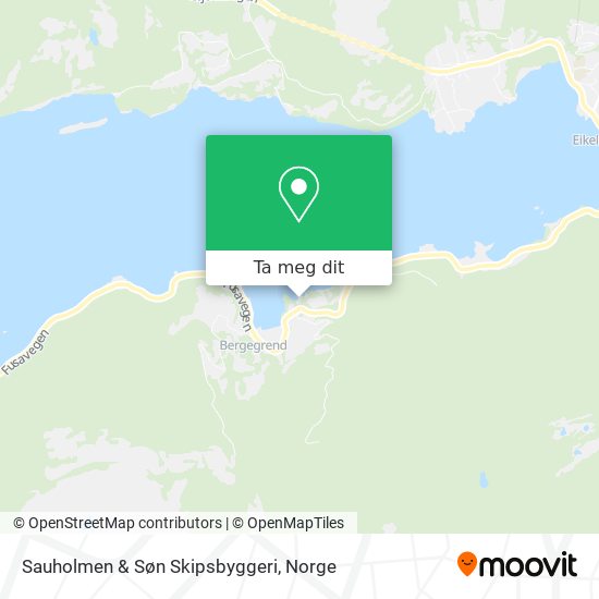 Sauholmen & Søn Skipsbyggeri kart