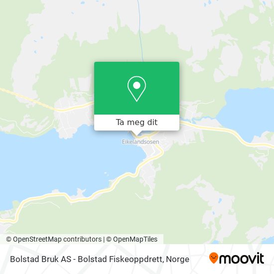 Bolstad Bruk AS - Bolstad Fiskeoppdrett kart
