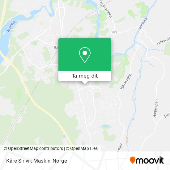 Kåre Sirivik Maskin kart