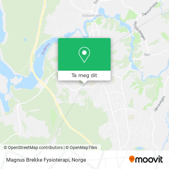 Magnus Brekke Fysioterapi kart