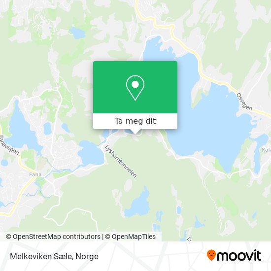 Melkeviken Sæle kart