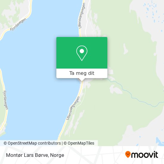 Montør Lars Børve kart