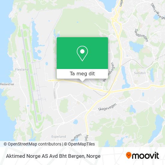 Aktimed Norge AS Avd Bht Bergen kart