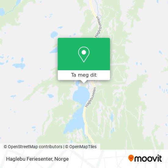 Haglebu Feriesenter kart