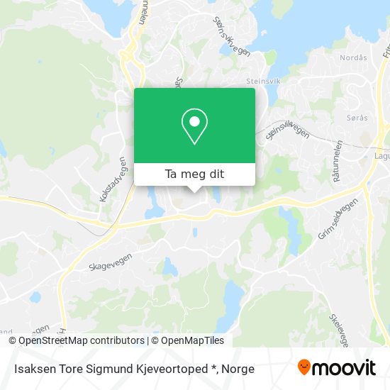 Isaksen Tore Sigmund Kjeveortoped * kart