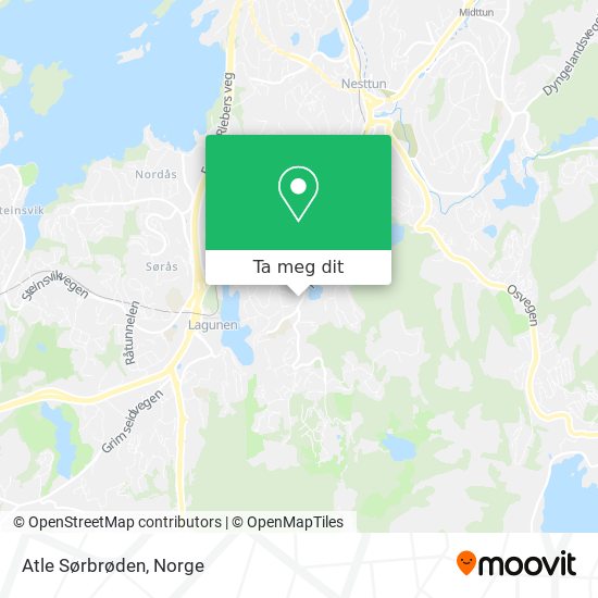 Atle Sørbrøden kart