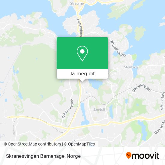 Skranesvingen Barnehage kart