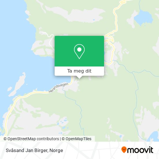 Svåsand Jan Birger kart