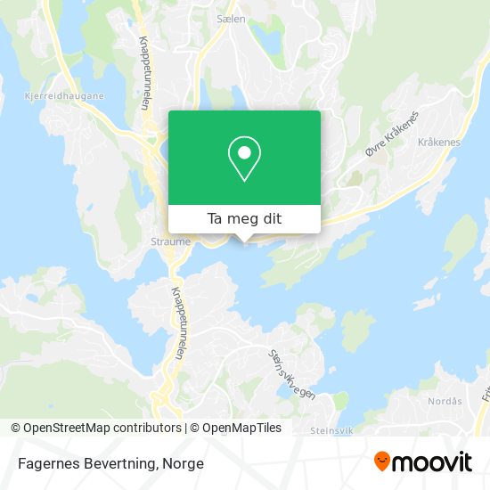 Fagernes Bevertning kart