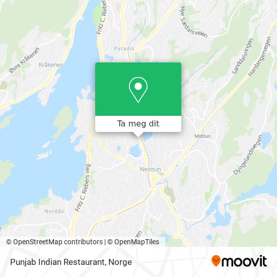 Punjab Indian Restaurant kart
