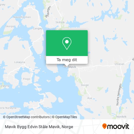 Møvik Bygg Edvin Ståle Møvik kart