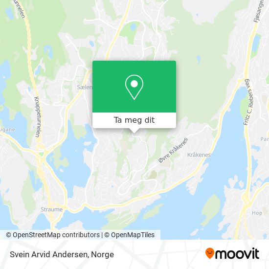 Svein Arvid Andersen kart