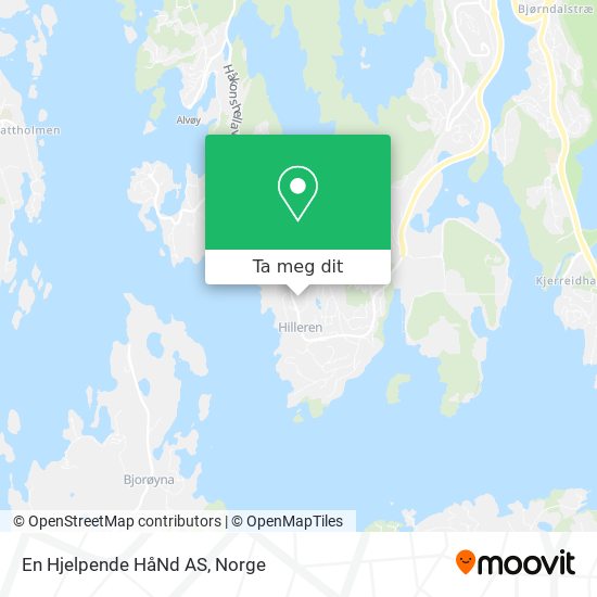 En Hjelpende HåNd AS kart