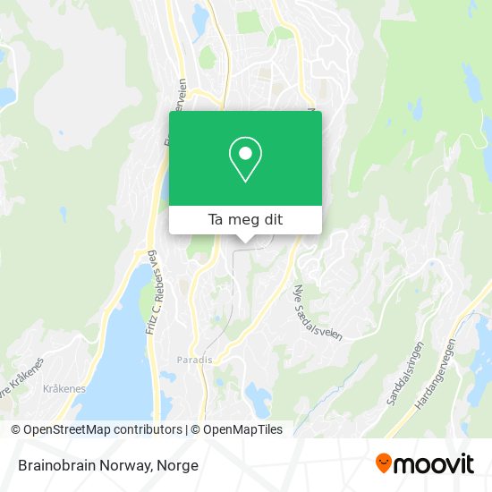 Brainobrain Norway kart