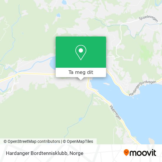 Hardanger Bordtennisklubb kart