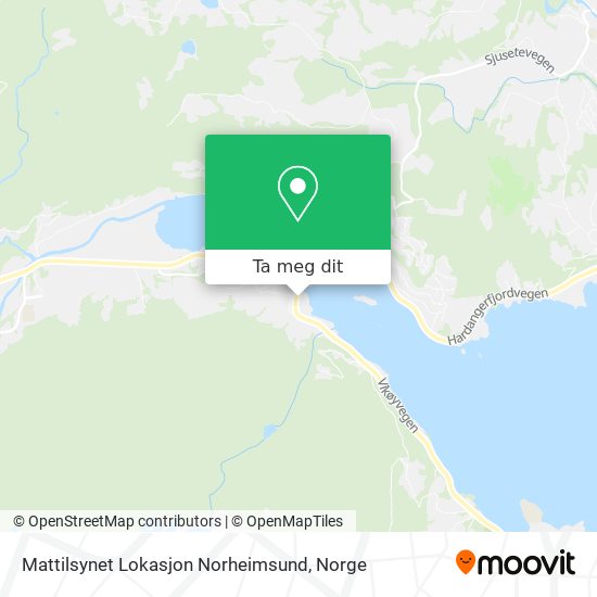 Mattilsynet Lokasjon Norheimsund kart