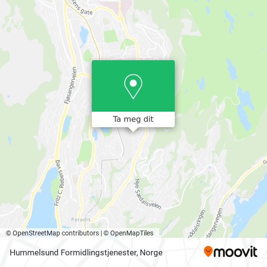 Hummelsund Formidlingstjenester kart