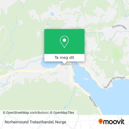 Norheimsund Trelasthandel kart