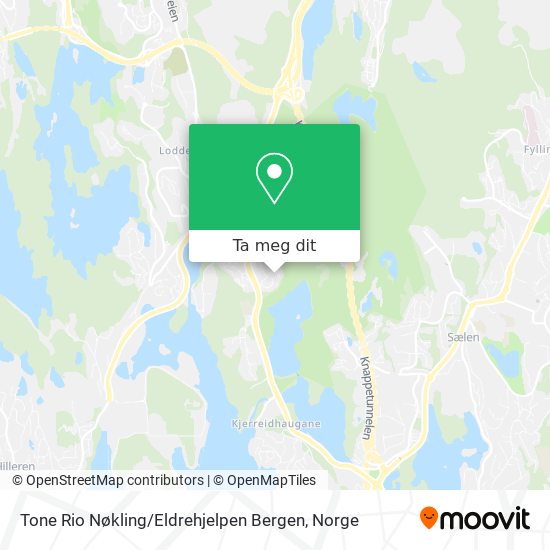 Tone Rio Nøkling / Eldrehjelpen Bergen kart