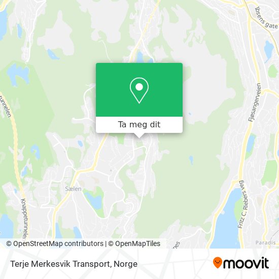 Terje Merkesvik Transport kart