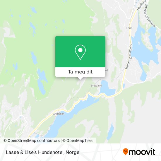 Lasse & Lise's Hundehotel kart