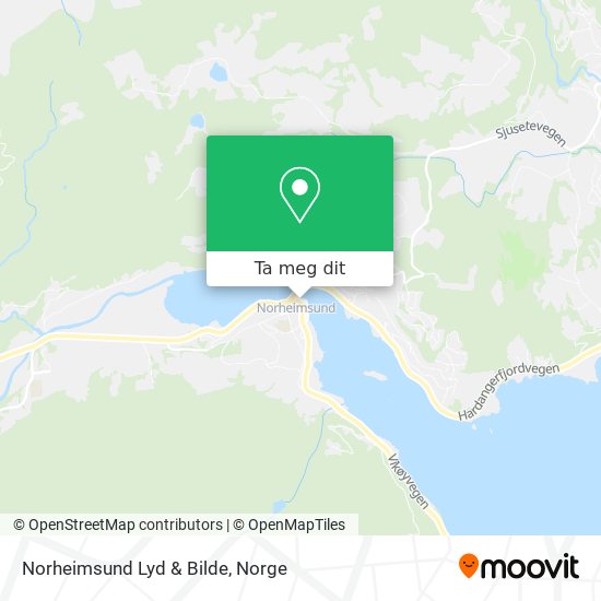 Norheimsund Lyd & Bilde kart