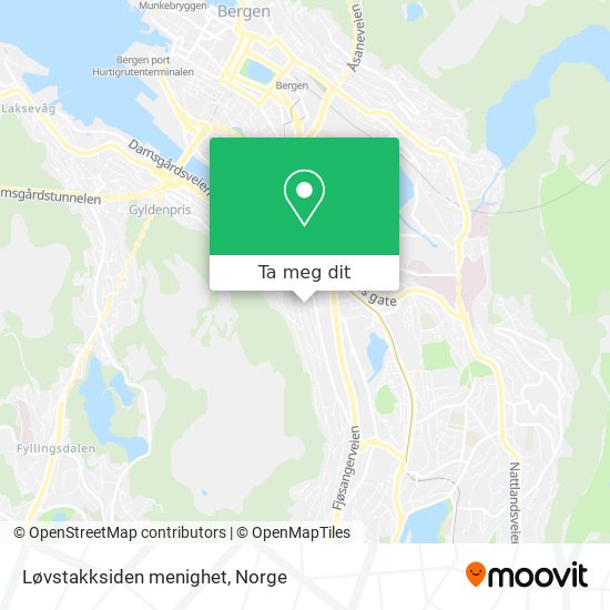 Løvstakksiden menighet kart