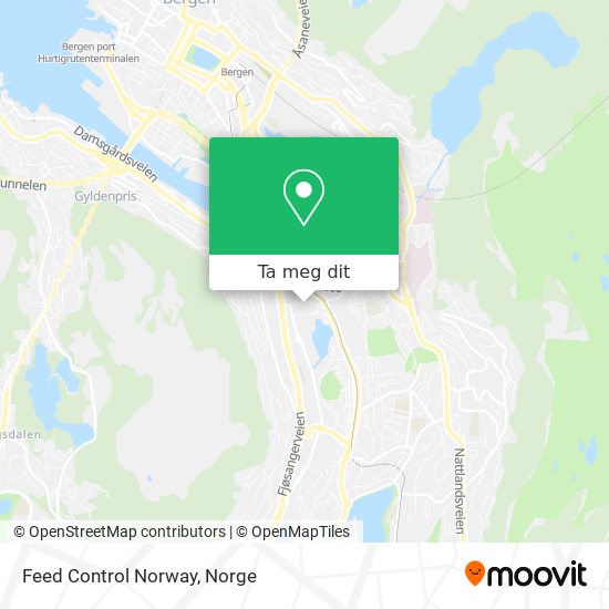 Feed Control Norway kart