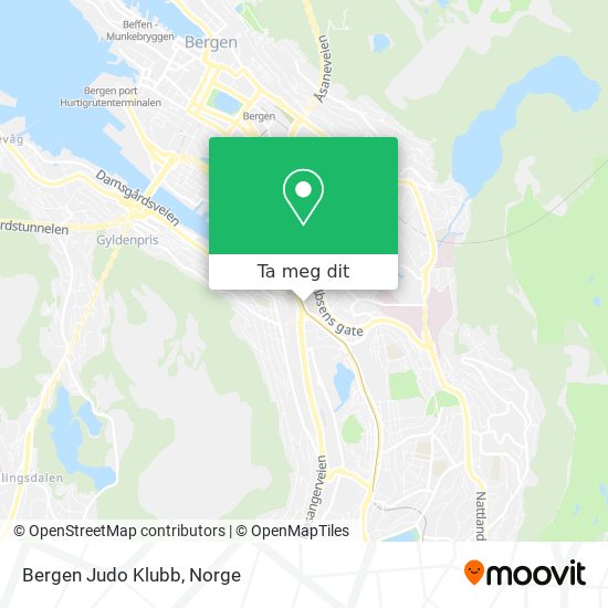 Bergen Judo Klubb kart