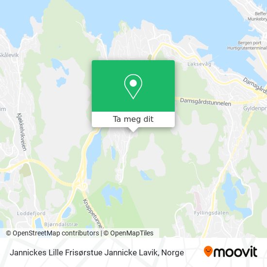 Jannickes Lille Frisørstue Jannicke Lavik kart
