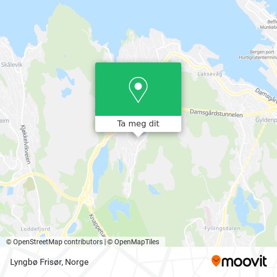 Lyngbø Frisør kart