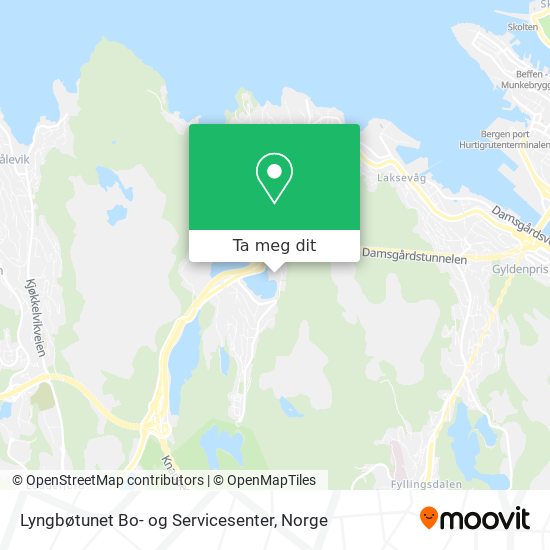 Lyngbøtunet Bo- og Servicesenter kart