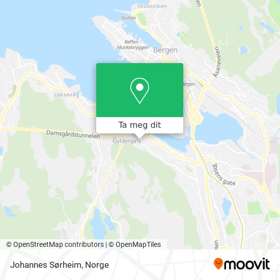 Johannes Sørheim kart