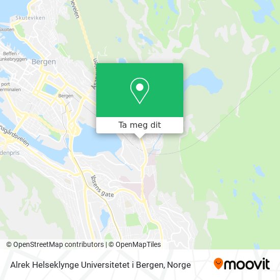 Alrek Helseklynge Universitetet i Bergen kart
