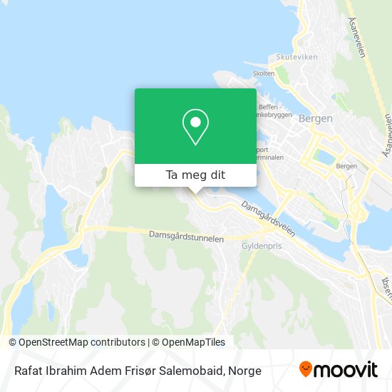 Rafat Ibrahim Adem Frisør Salemobaid kart