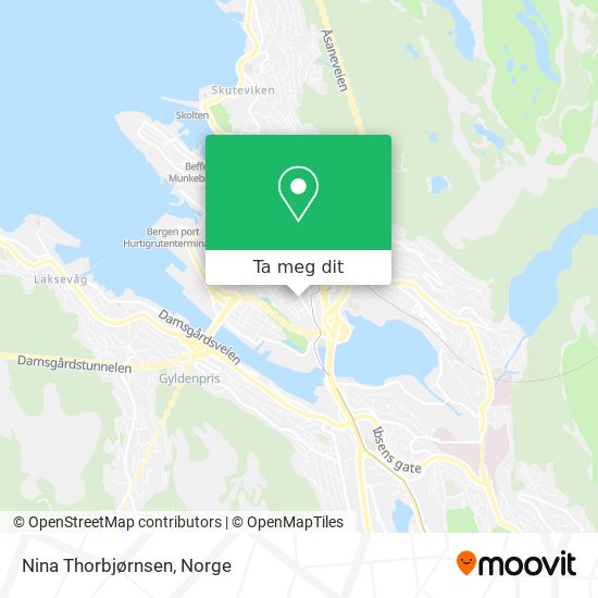 Nina Thorbjørnsen kart